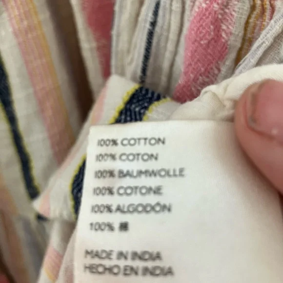 Anthropologie Georgina Tiered Shirt Dress XSP Excellent Condition - Picture 4 of 6